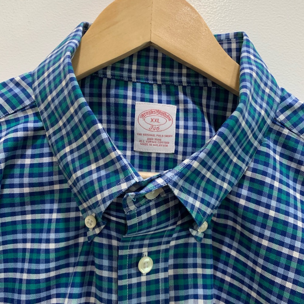 Brooks Brothers Short Sleeve Dress Shirt size XXL